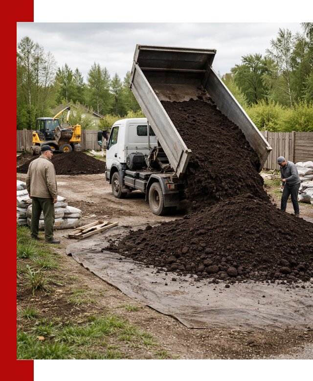Доставка качественного почвогрунта в Сальске оптом и в розницу