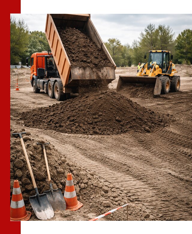 Поставка и доставка планировочного грунта в Сальске