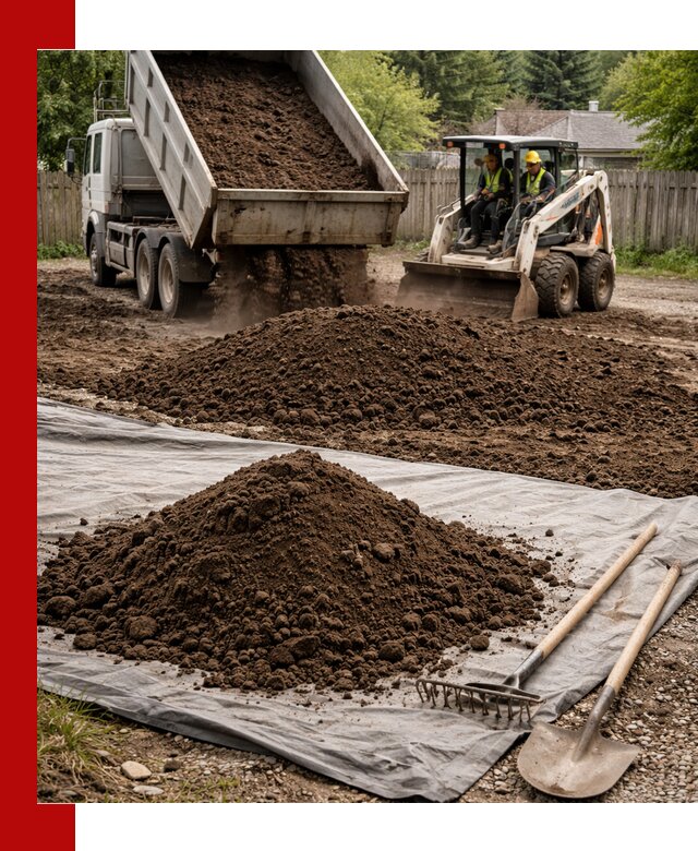 Грунт для отсыпки участка с доставкой в Сальске