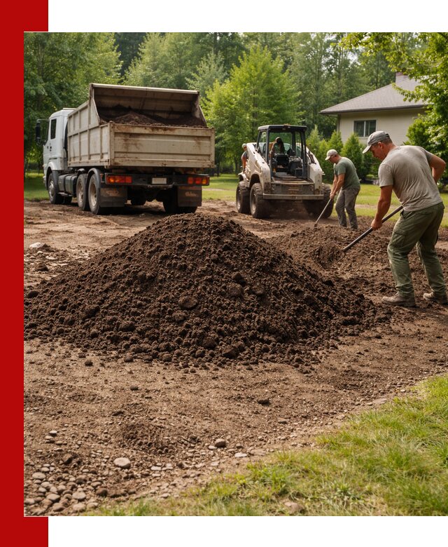 Доставка и укладка грунта для газона в Сальске