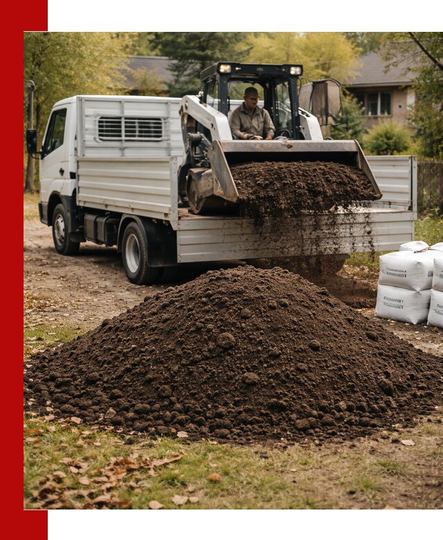 Доставка садовой земли в больших объёмах в Сальске