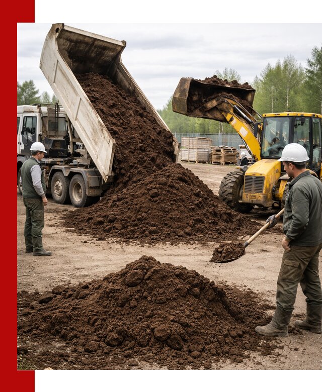 Доставка торфа оптом и в мешках в Сальске
