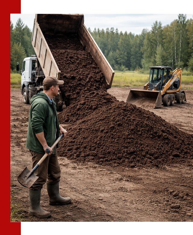 Купить верховой торф с доставкой в Сальске для садоводства и растений