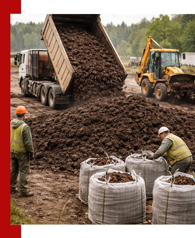 Доставка нейтрального торфа в Сальске оптом и в розницу
