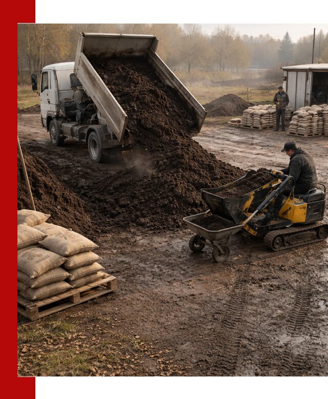 Кислый торф в доставке по выгодным ценам в Сальске