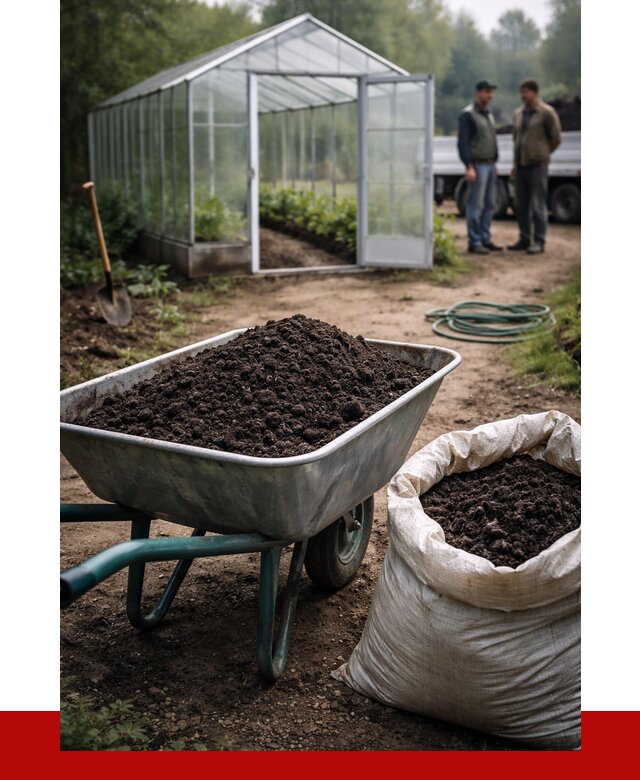 Чернозем для теплицы в Сальске с доставкой от 1525 р. | ПРОНЕРУДСлс