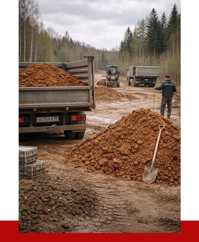 Глина и суглинки в Сальске от 4576 р. за куб | ПРОНЕРУДСлс