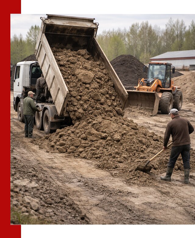 Доставка глин и суглинков в Сальске оптом и вкрай