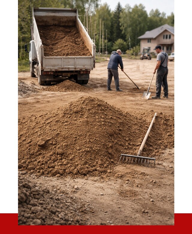 Суглинок для планировки в Сальске с доставкой от 4271 р. | ПРОНЕРУДСлс