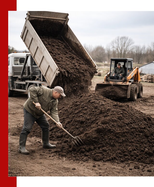 Доставка и продажа перегноя в Сальске быстро и дешево