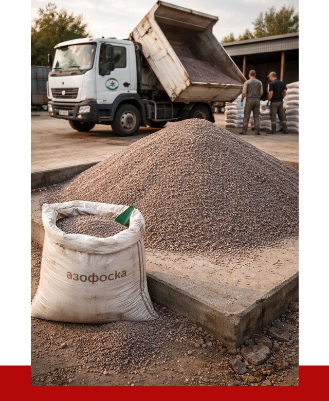 Купить азофоска в Сальске с доставкой от 1220 р. за куб | ПРОНЕРУДСлс