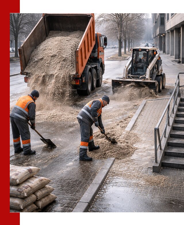 Поставка противогололедных материалов в Сальске