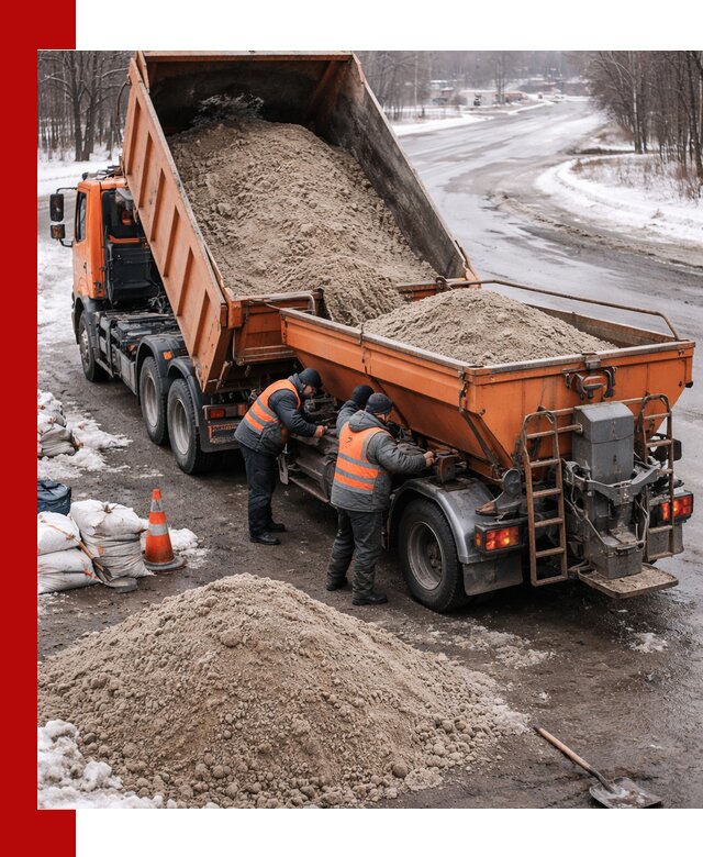 Поставка и вывоз пескосоля в Сальске оптом и в розницу