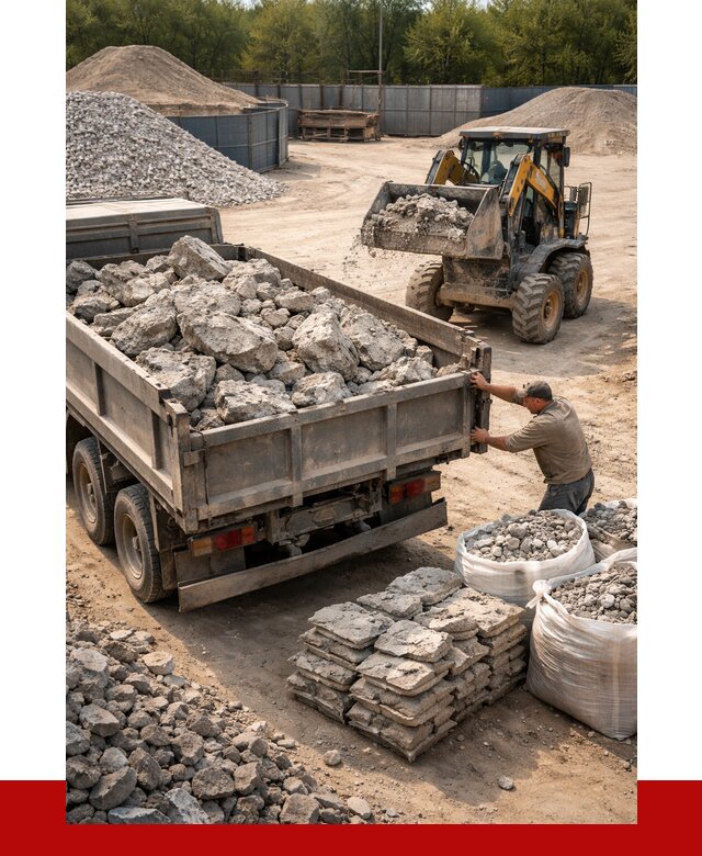 Купить бой бетона с доставкой в Сальске от 4881 р. | ПРОНЕРУДСлс