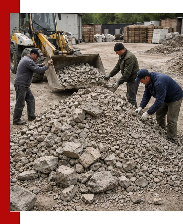 Демонтаж и вывоз бой бетона в Сальске