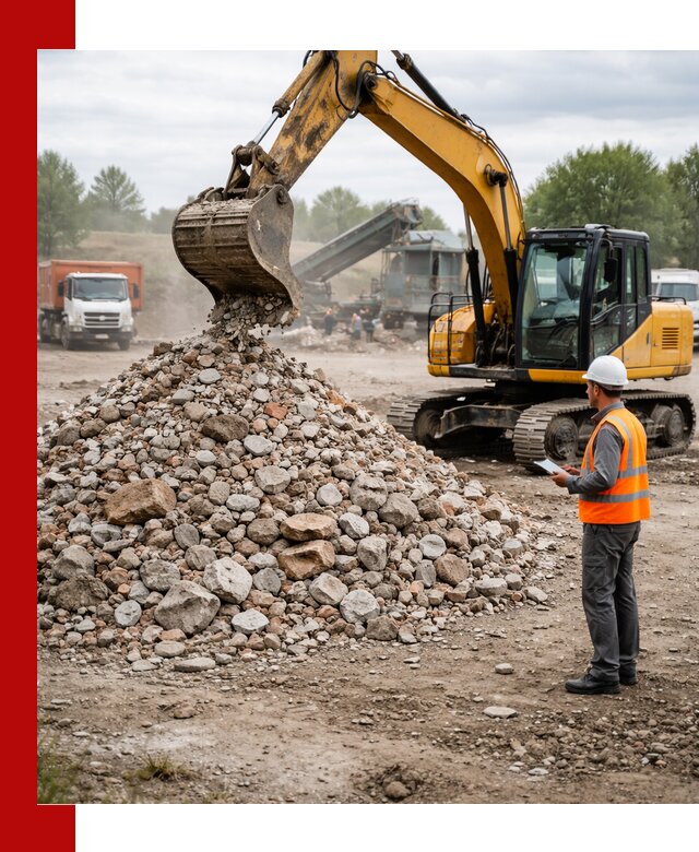 Доставка и вывоз строительного боя в Сальске