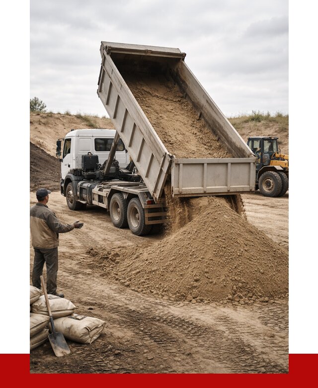 Доставка самосвалом 20 кубов в Сальске от 7626 р. | ПРОНЕРУДСлс