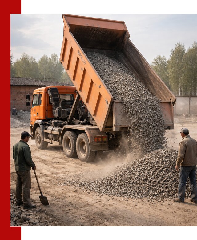 Доставка самосвалом 20 м3 в Сальске быстро и надежно