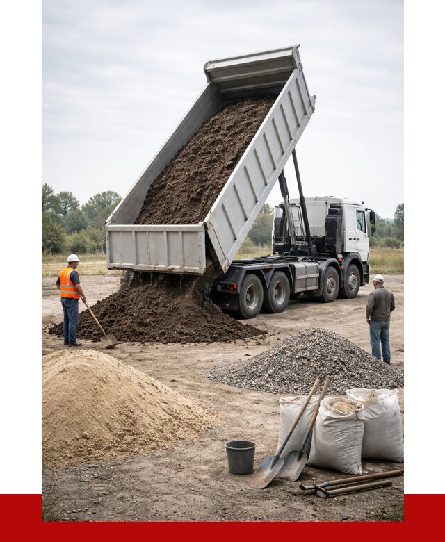 Доставка самосвалом 30 кубов в Сальске от 8643 р. | ПРОНЕРУДСлс