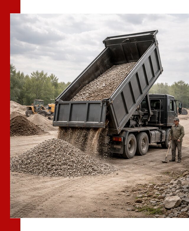 Доставка самосвалом 30 м3 по выгодным ценам в Сальске