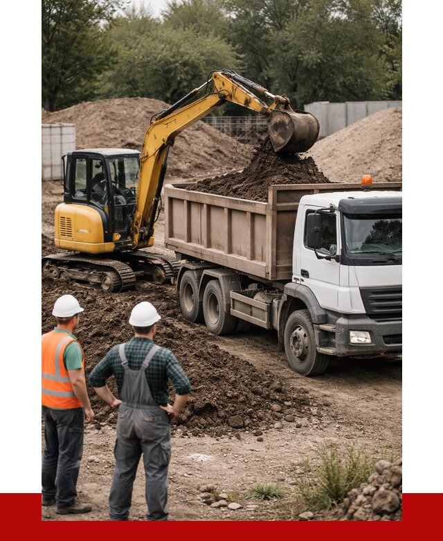 Вывоз грунта в Сальске от 4576 р. самосвалом | ПРОНЕРУДСлс