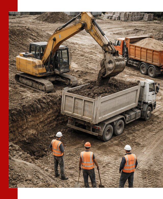 Разработка грунта для строительства и благоустройства в Сальске