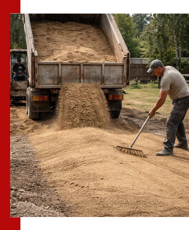 Отсыпка участка песком в Сальске быстро и качественно