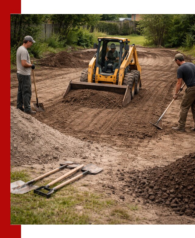 Планировка участка грунтом с вывозом и доставкой в Сальске