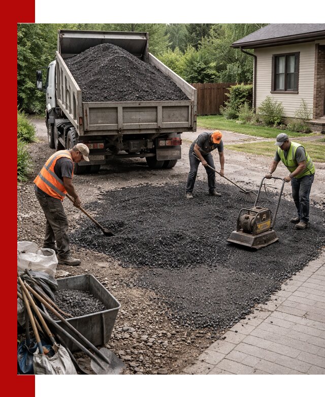 Асфальтовая крошка для двора с доставкой в Сальске